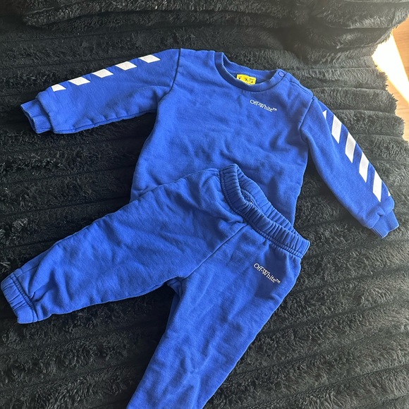 Off-White Blue Kids Tracksuit